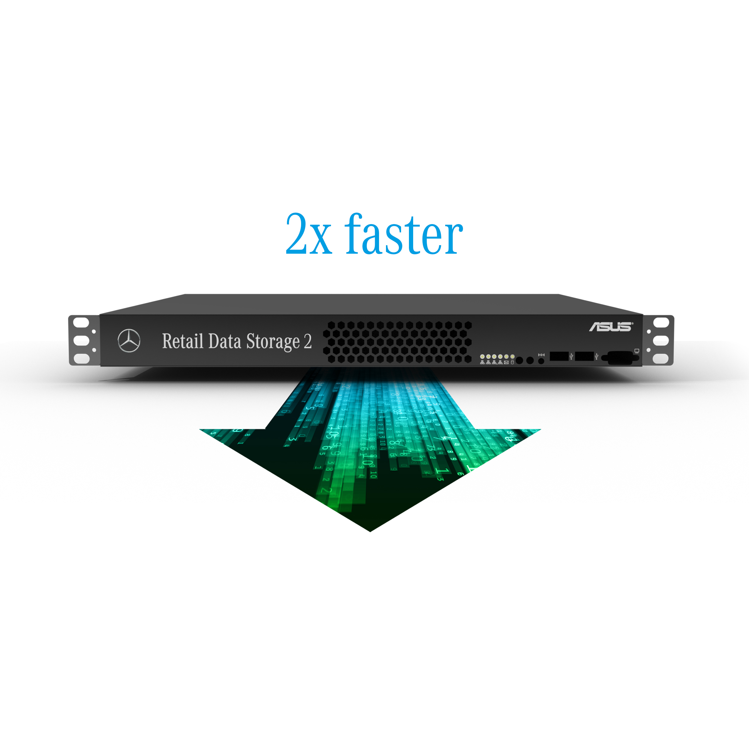 2x faster